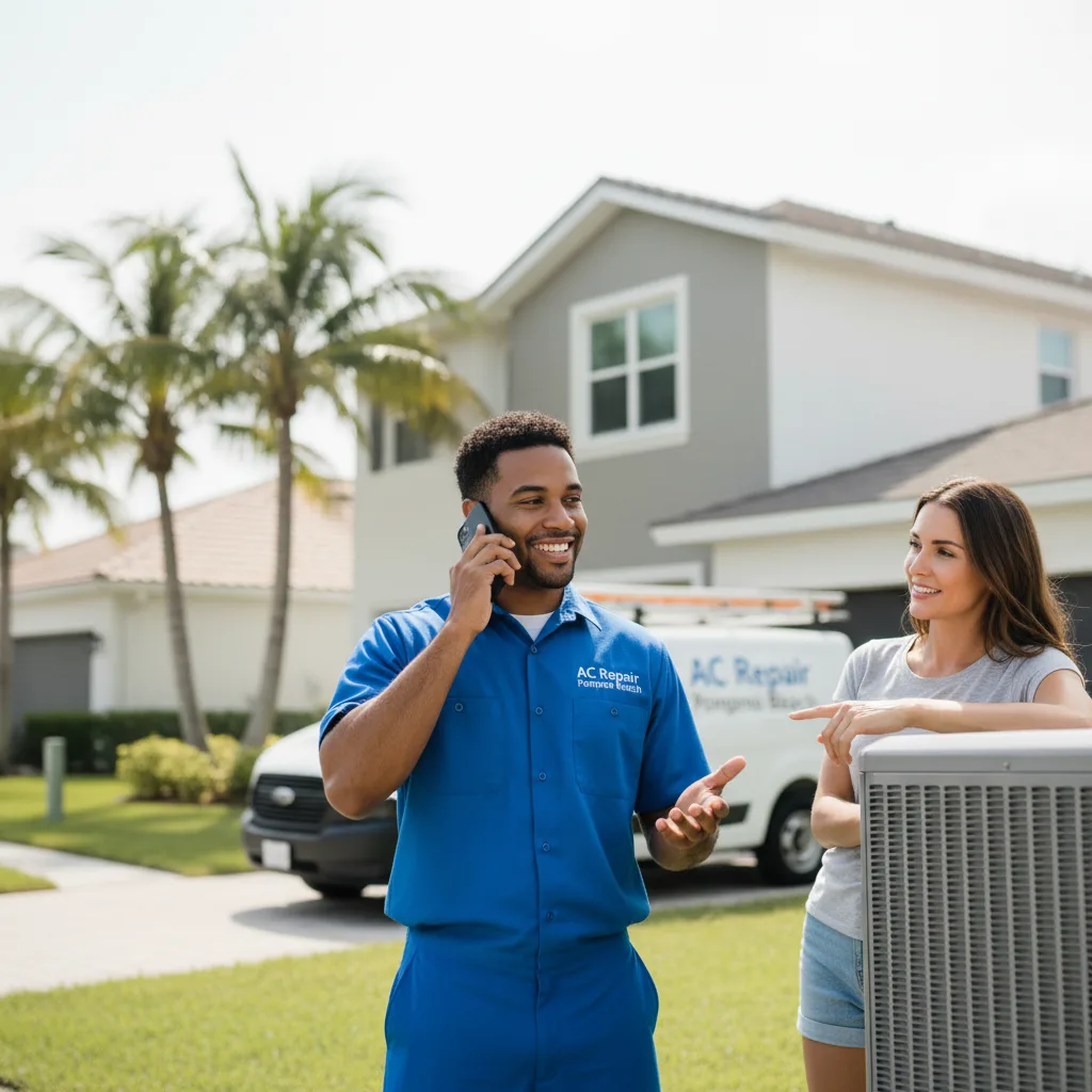 AC Repair Pompano Beach customer support in Decker